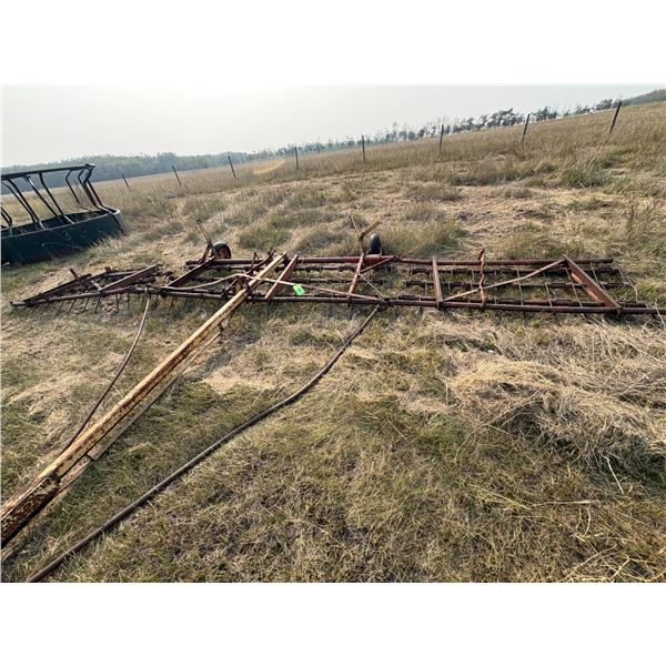 3 sections of tine harrows