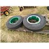 Image 1 : 2 10.00 by 20 tires and rims selling together
