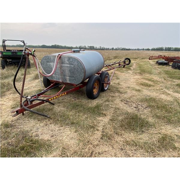 Galvanized tank and sprayer