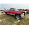 Image 2 : 1994 Red reg cab Dodge 2500 4 by 4 diesel serial #1B7KF26C1RS585354, sold as is