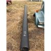 Image 1 : Black heavy plastic pipe 10.5 in by 23 ft