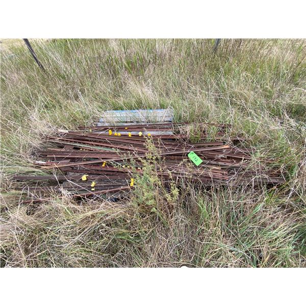 Qty of T bars sold by the pile approx. 35