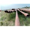 Image 4 : Qty of drill pipe and various pipe selling all together and two pipe stands
