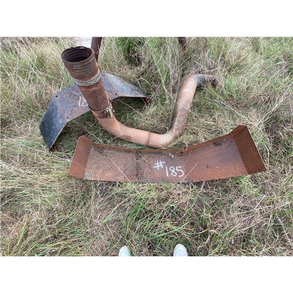 Fenders, exhaust and misc. iron