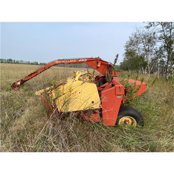N.H. 499 HAYBINE #584582, both rubber rollers appear good, tire will be fixed, APPEARS not to bad bu
