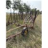 Image 1 : Harrow draw bar and harrows