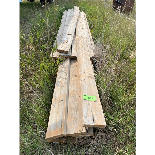 One lift of various 2 x 6's