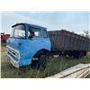 Image 1 : Blue GM Cab Over Truck & Box. Sold for Parts