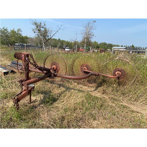 3pt Four Wheel Hay Rake