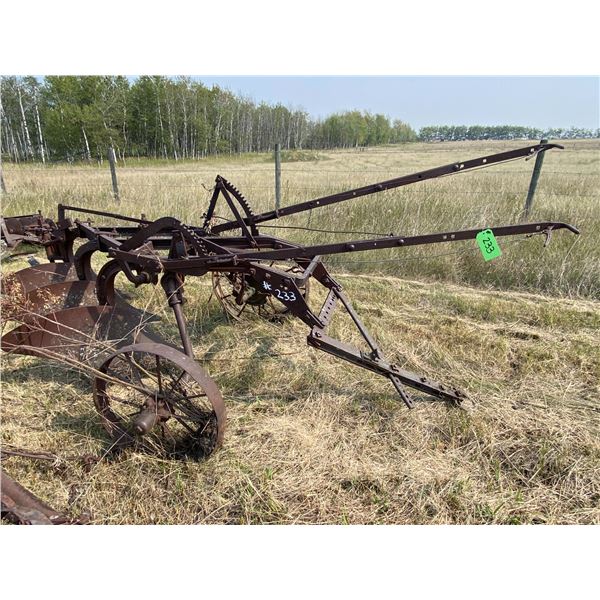 3 Bottom Plow on Steel