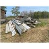 Image 1 : Large pile of siding, Buyer Responsible to load