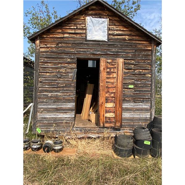 Wood Grainary, Buyer Responsible to Move and Load Out