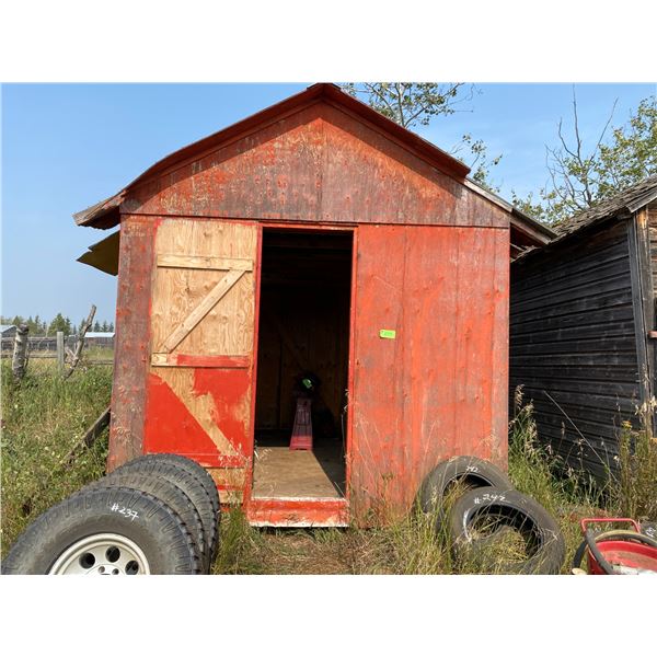 Plywood Wood Grainary, Buyer Responsible to Move Out