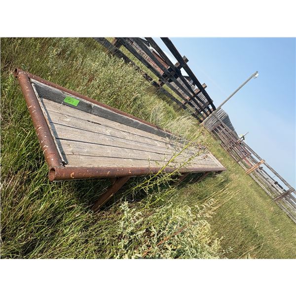 2- Pipe Framed Trough Feeders, Selling all together