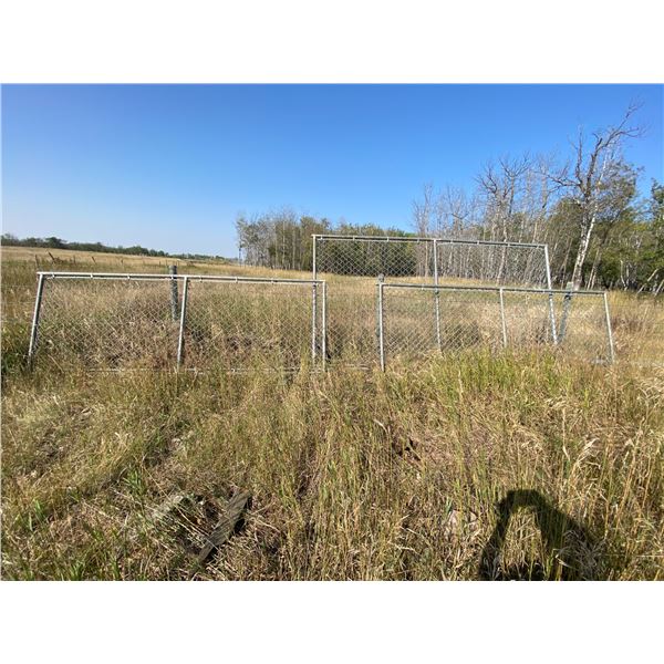 3- Chain link gates