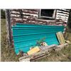 Image 1 : Approx 6 sheets of Green Metal Clad. Located at Land Parcel #2
