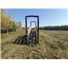 Image 3 : Metal Framed Loading Chute. Very well Made. Located at Land Parcel #2