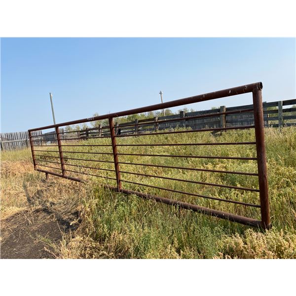 So much Each x 2 - (2) 25 ft Pipe Free Standing Panels. Located at Parcel #2. Buyer responsible to l