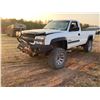 Image 1 : 2003 Chev Silverado Duramax diesel 2500HD truck, reg. cab 4x4, c/w heavy duty bumper & winch, lift k