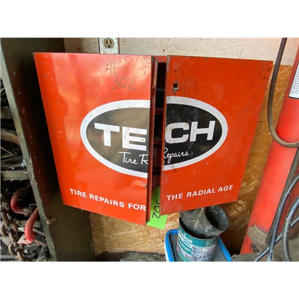 TECH Cabinet c/w Tire Repair accessories