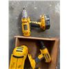 Image 2 : Qty of DeWalt Tools & Chargers