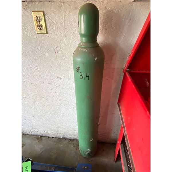Green Oxygen Tank