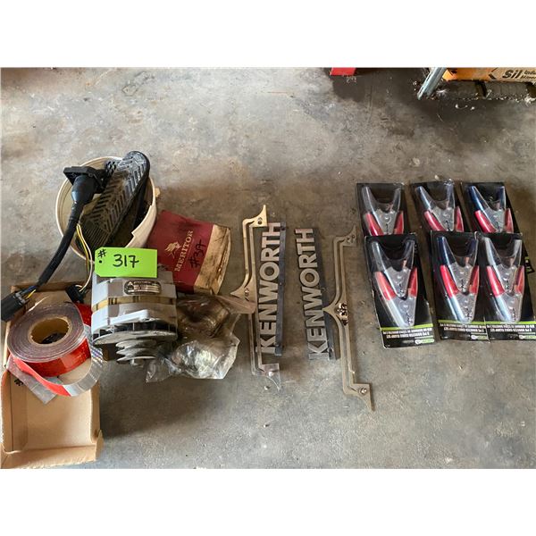 New Booster Clamps, Alternator, Plug-In, Kenworth Emblems & Full Roll of Reflector Tape