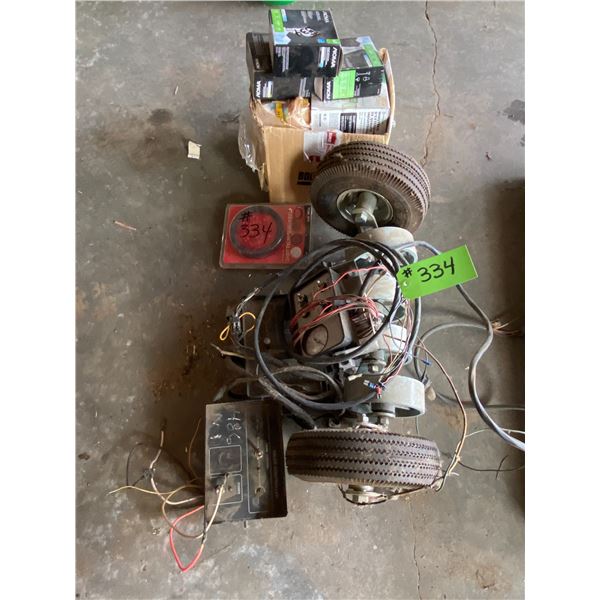 Six Wheels, 3 Monitors & Light Bulbs