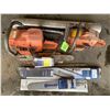Image 1 : Two Husqvarna Chain Saws & Extra Chain Bars