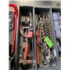 Image 5 : Two Containers of Tools, Hole Saw Kit, Wood Bits, Combination Wrench’s & Misc Tools