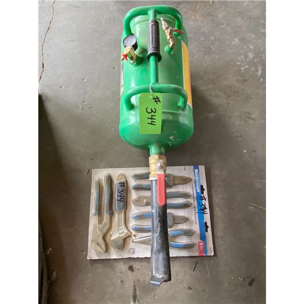 Air Shot Blaster & Mastercraft Plier Set