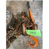 Image 3 : Chain Hoist 1 Ton, & Chain Come-a-long