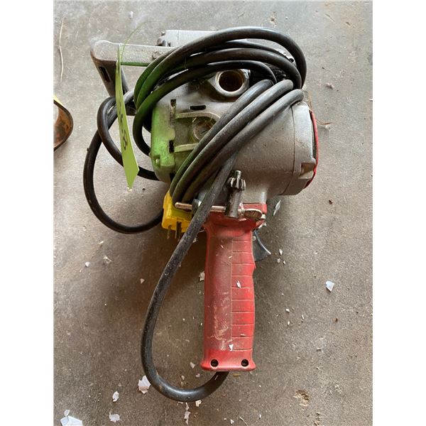 Milwaukee Heavy Duty Hole Hawg WORKING