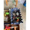 Image 6 : Four Boxes of Tools - Scrapers, Electrical Plugs, Screwdrivers, etc.