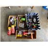 Image 7 : Four Boxes of Tools - Scrapers, Electrical Plugs, Screwdrivers, etc.