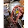Image 5 : Three Cyl. Upright Compressor c/w approx. 150 ft. of Hose - Working Order