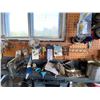 Image 1 : Large Qty of Tools & Misc. on Top of the Counter & on the Peg Board - Buyer should bring Boxes to Re