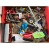 Image 2 : Two Red Crates of Misc Tools & Parts