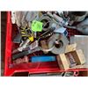 Image 4 : Two Red Crates of Misc Tools & Parts