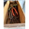 Image 10 : Wood Cabinet c/w quantity of Tools & Misc.