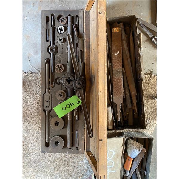 Tap & Dye Set, Box of Files, Scrappers, Winter Fronts