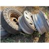 Image 5 : Qty of Rims & Tires by the Pile