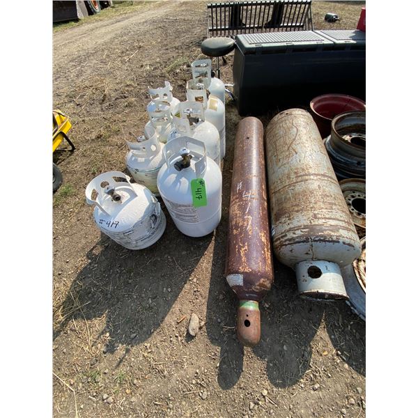 Approx 9 Various Tanks