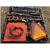 Image 1 : Qty of Slow-Moving Signs, Shackles, Pins, 5th Wheel Tool, Chain Boomer, etc.