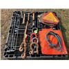 Image 2 : Qty of Slow-Moving Signs, Shackles, Pins, 5th Wheel Tool, Chain Boomer, etc.
