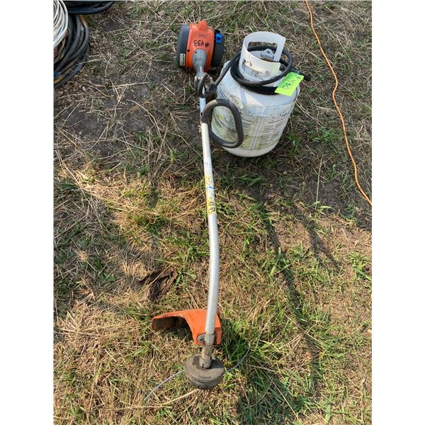 Husky Weed Eater, Propane Tank & Torch