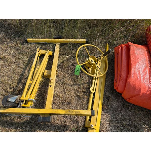 Yellow Chip-rock Cart