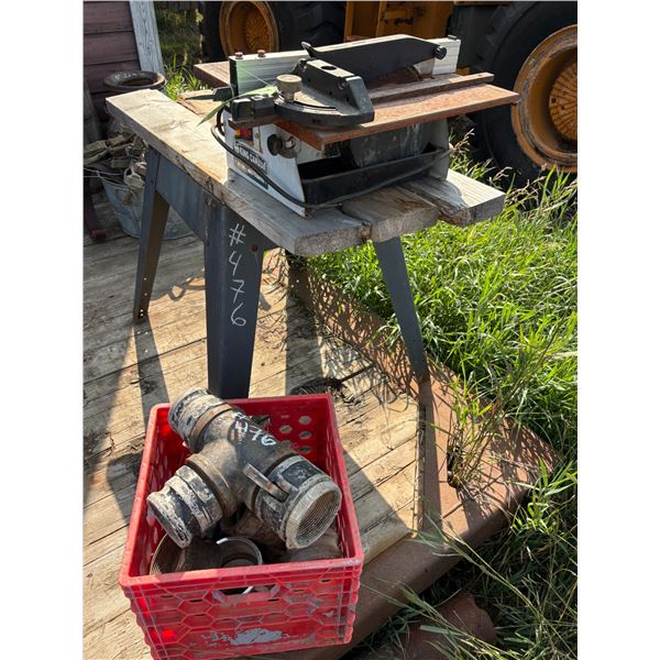 Table saw & Large Hose Couplers