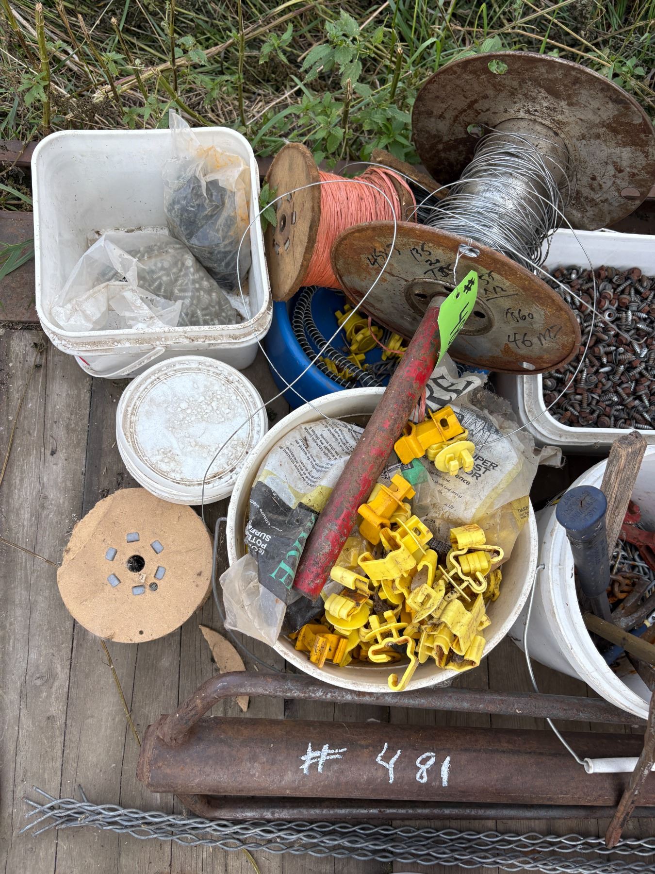 Post Driver, Fence Insulators, Barb Wire, Staples, Hi-Tensile Wire,