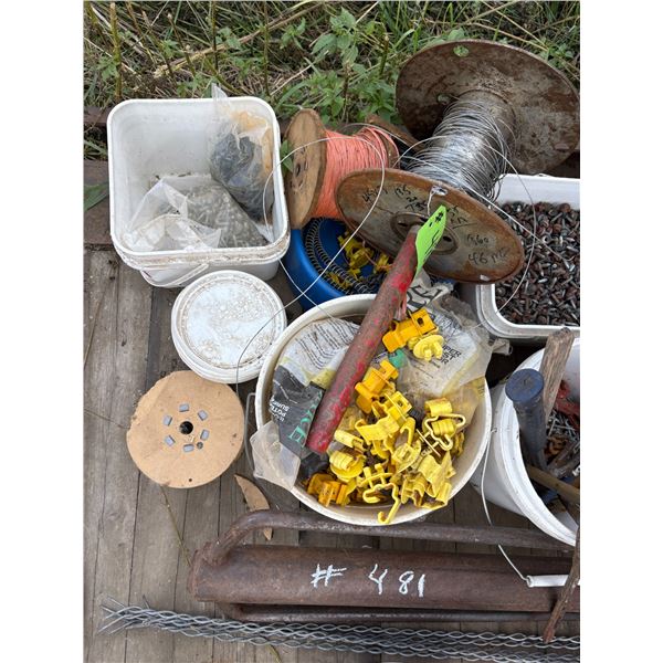 Post Driver, Fence Insulators, Barb Wire, Staples, Hi-Tensile Wire,